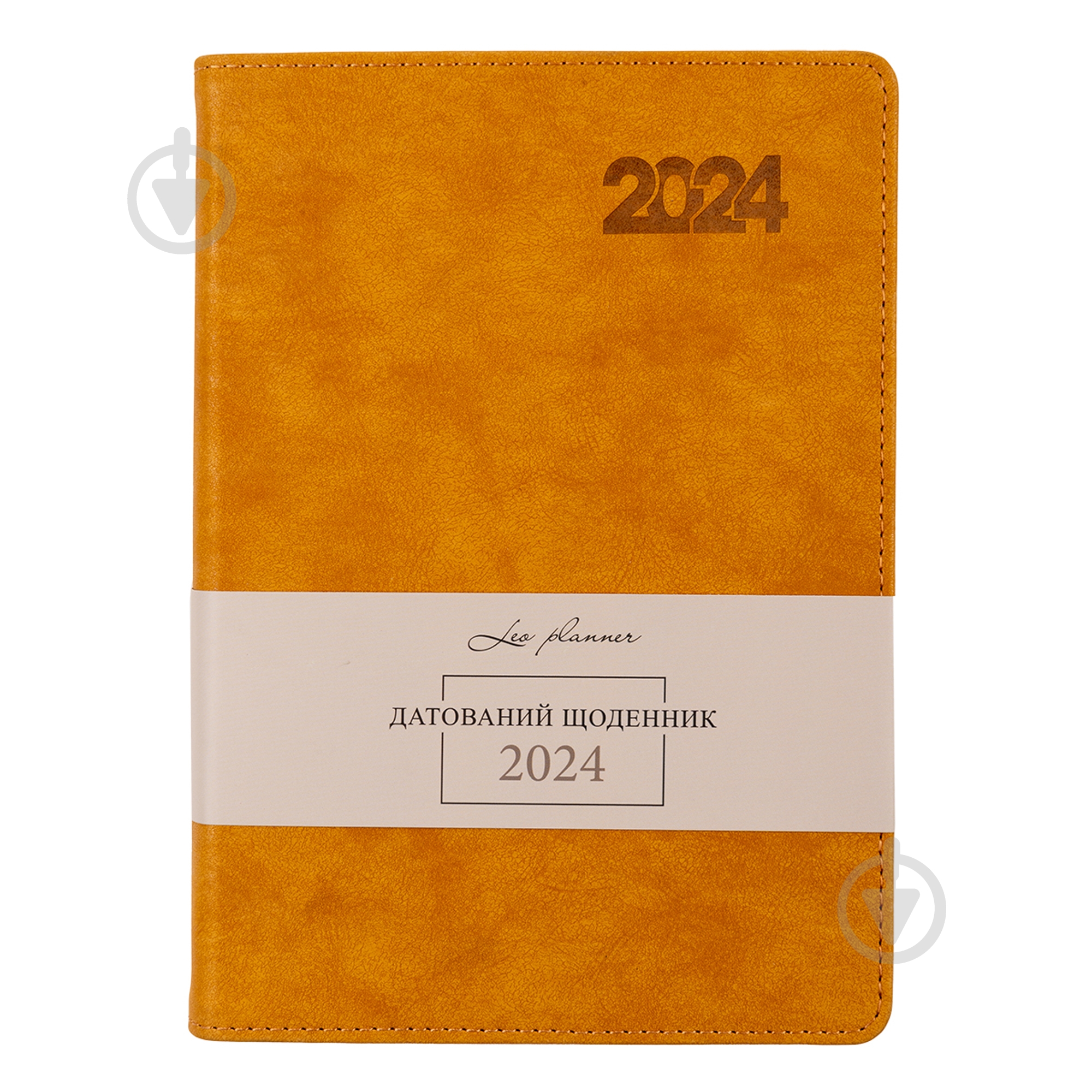 Дневник датированный горчичный 368 стр. Leo Planner Case A5 2024 - фото 1 Дневник датированный горчичный 368 стр. Leo Planner Case A5 2024 - фото 1