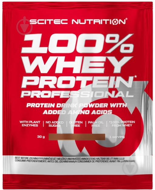 Протеин Scitec Nutrition 100% Whey Protein 30 г - фото 1