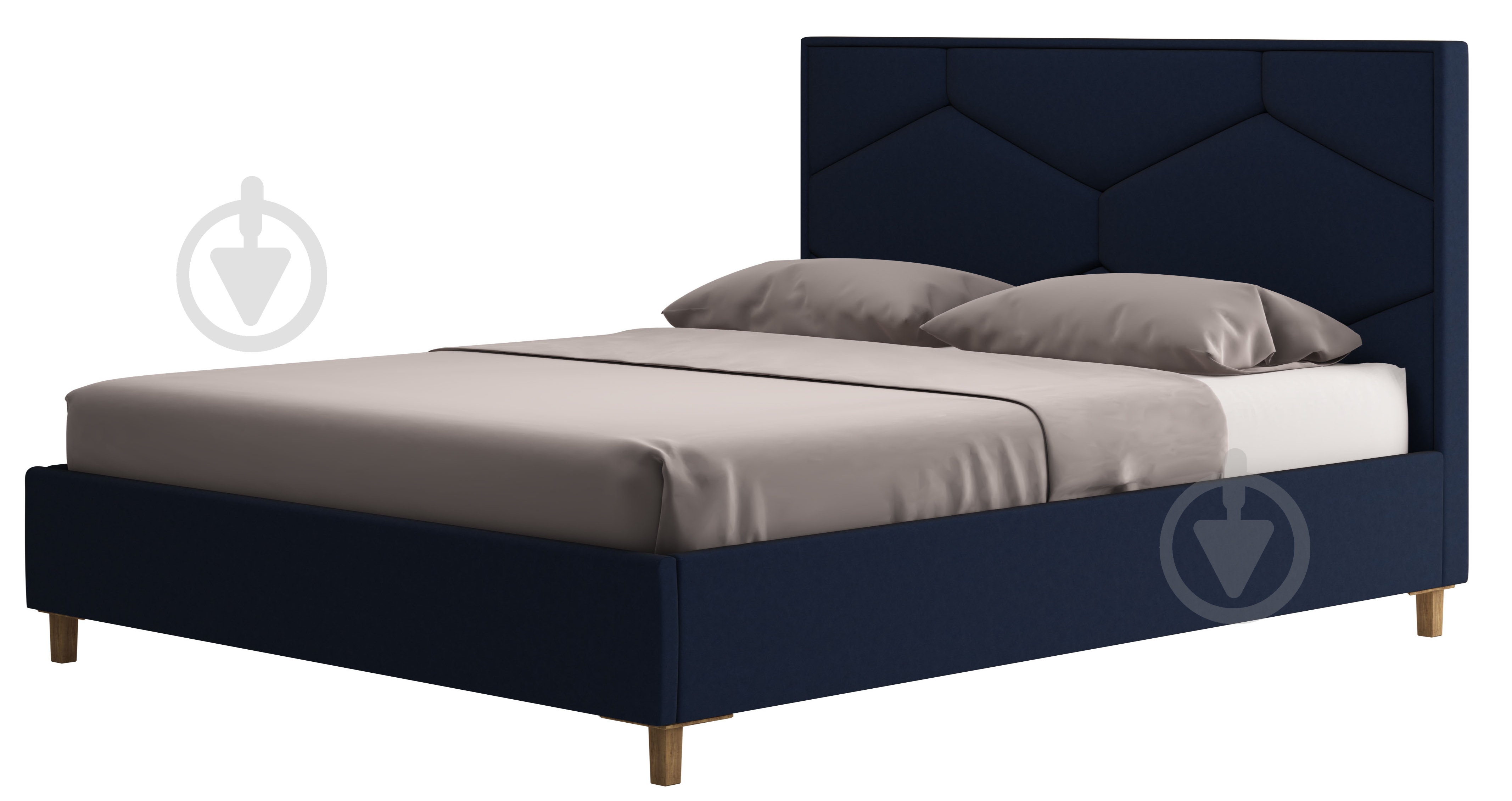 Ліжко Green Sofa СОТА Прайм Allure Navy 160x200 см - фото 1