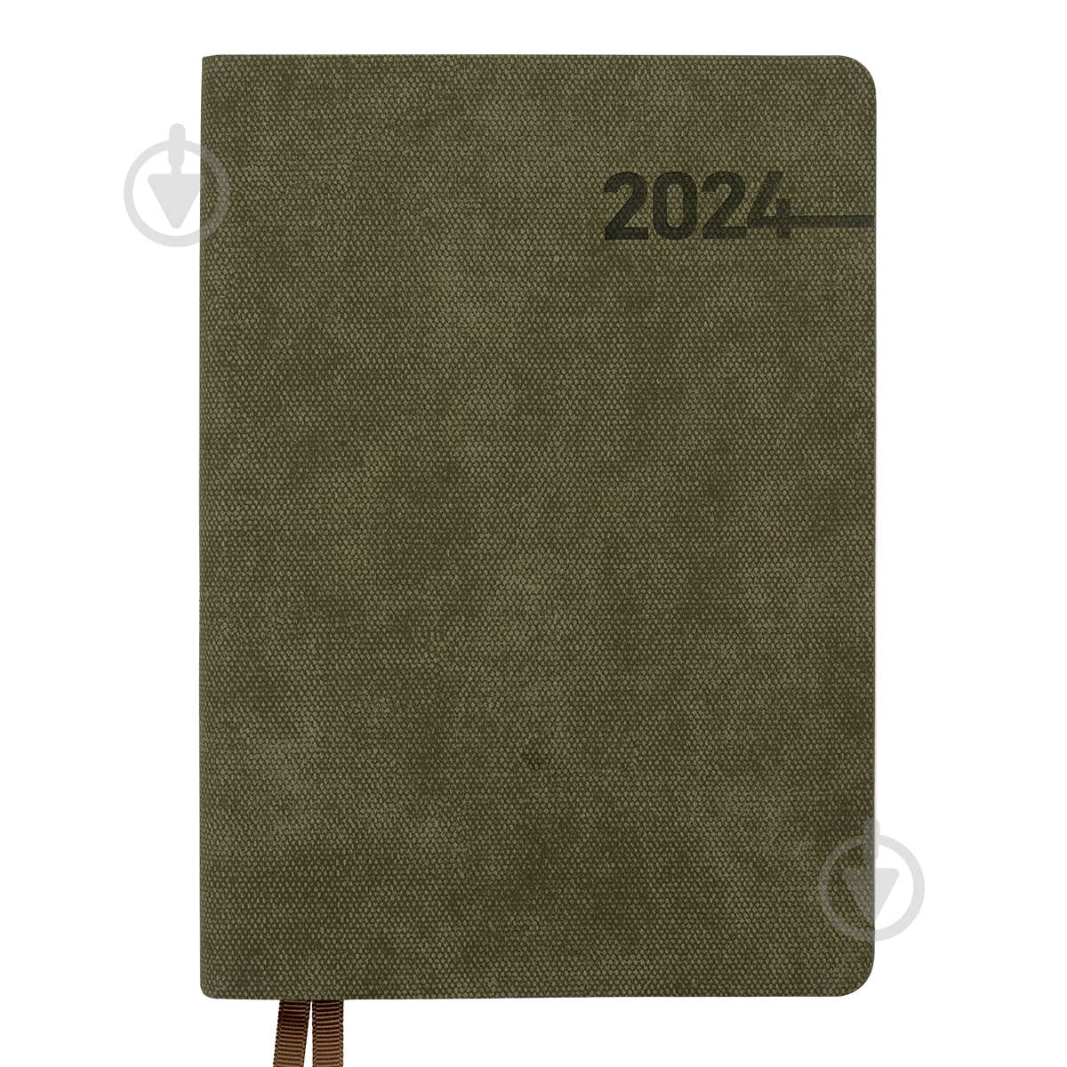 Щоденник датований Integro хакі 368 стор. Leo Planner Unique A5 2024 - фото 2