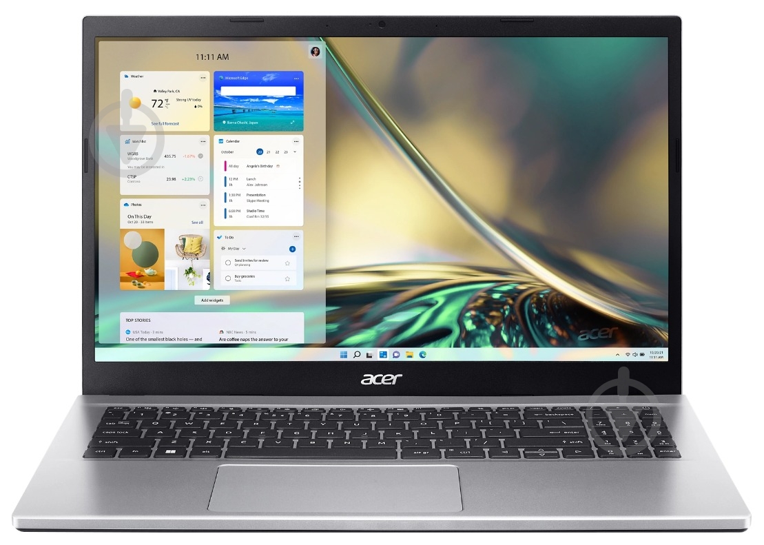 Ноутбук Acer Aspire 3 A315-59 15,6" (NX.K6TEU.017) pure silver - фото 1 Ноутбук Acer Aspire 3 A315-59 15,6" (NX.K6TEU.017) pure silver - фото 1