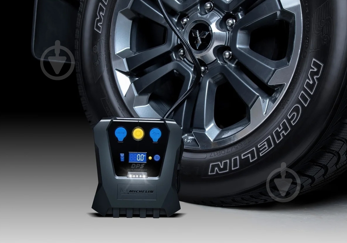 Компресcор автомобильный Michelin Programmable Fast Flow Digital Tyre - фото 8