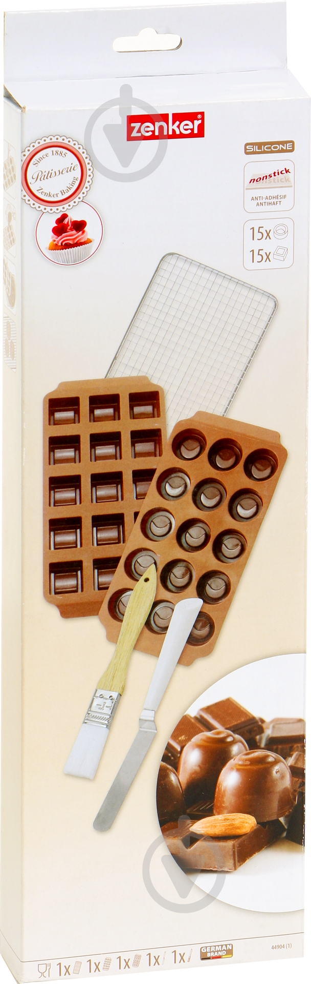 Набор для приготовления конфет Zenker 5 предметов 44904 - фото 7 Набор для приготовления конфет Zenker 5 предметов 44904 - фото 7