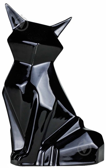 Статуэтка Eterna лиса 2506 19,5х11,5х8 см черный - фото 1