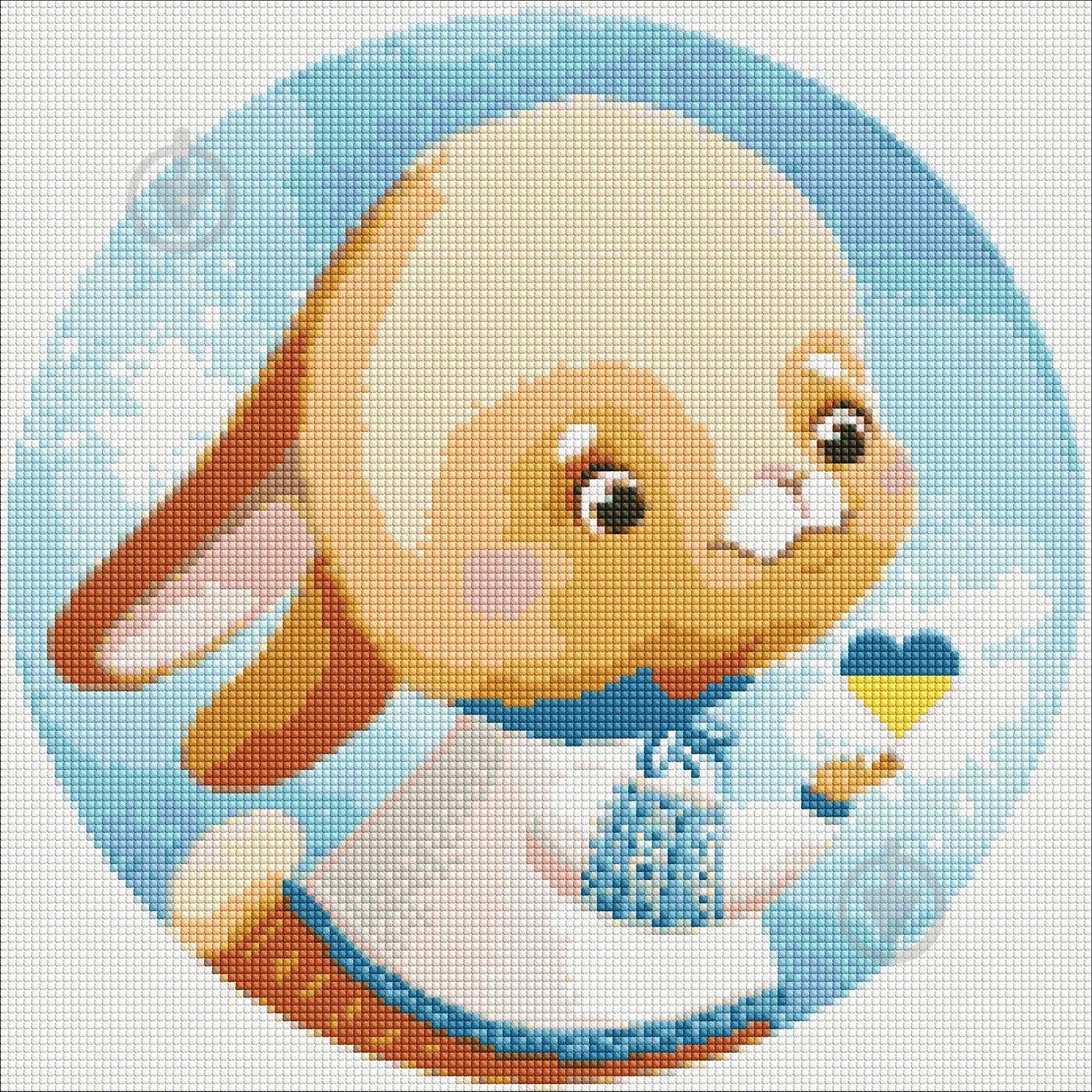 Алмазная мозаика Зайчик ©Екатерина Валерьева Идейка - фото 1