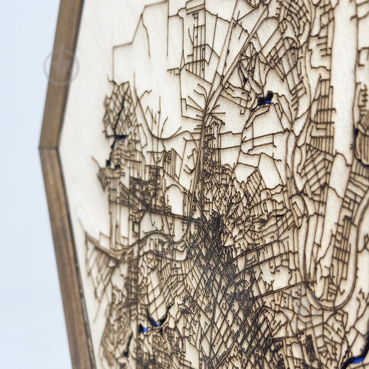 Мапа України Полтава 40x46 см - фото 6