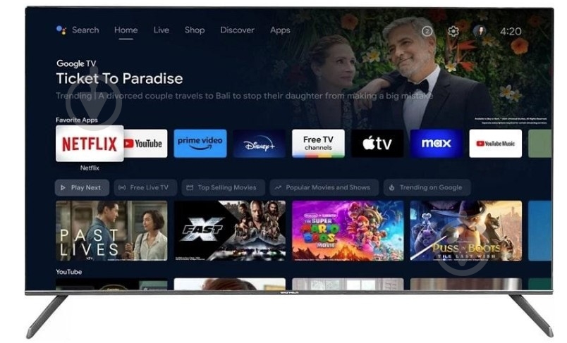 Телевизор Grunhelm Q75U701-GA11V - фото 1