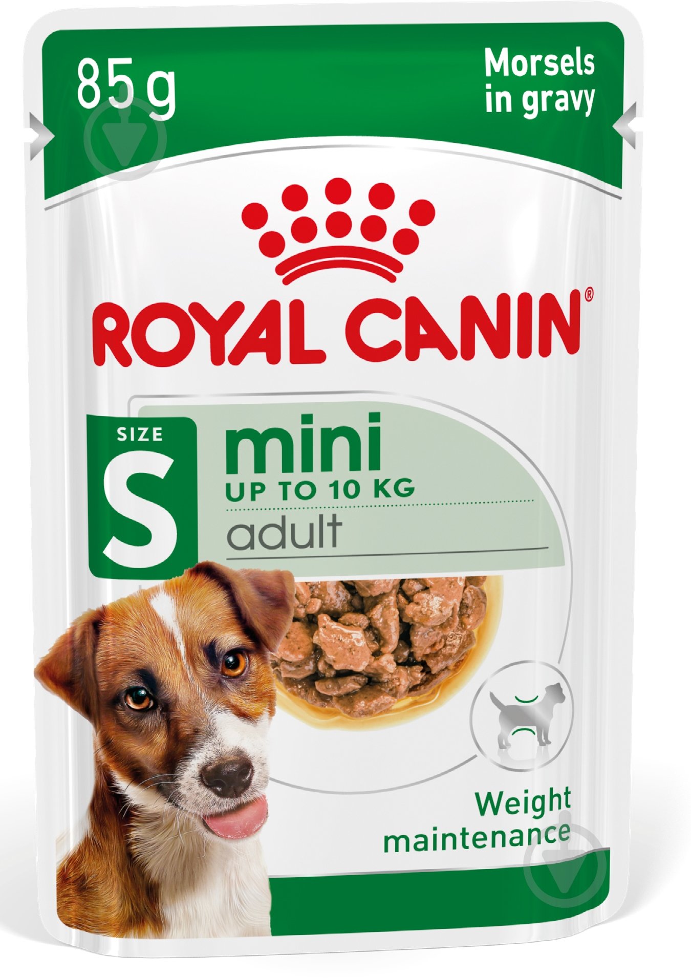 Корм влажный Royal Canin MINI ADULT (Мини Эдалт соус), пауч, 85 г 85 г - фото 1 Корм влажный Royal Canin MINI ADULT (Мини Эдалт соус), пауч, 85 г 85 г - фото 1