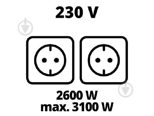 Генератор бензиновий Einhell 2,6 кВт / 2,8 кВт 230 В 4152551 - фото 6