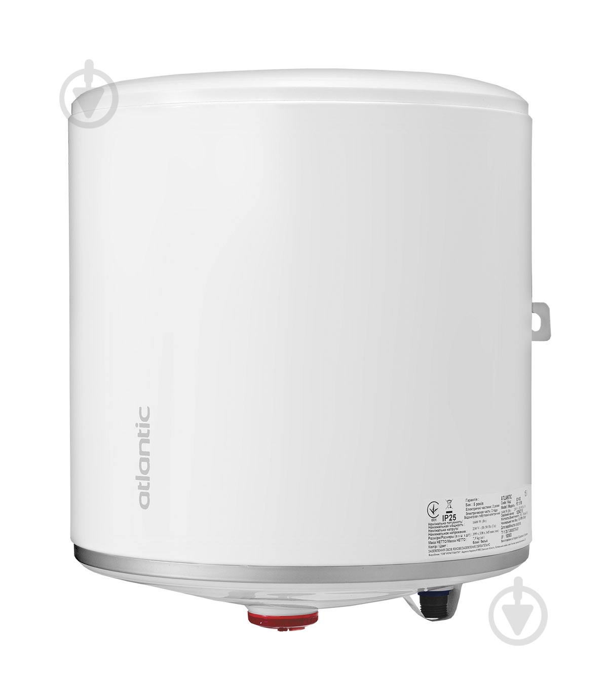 Бойлер Atlantic O`PRO COMPACT PC 15 RB (1600W) - фото 3