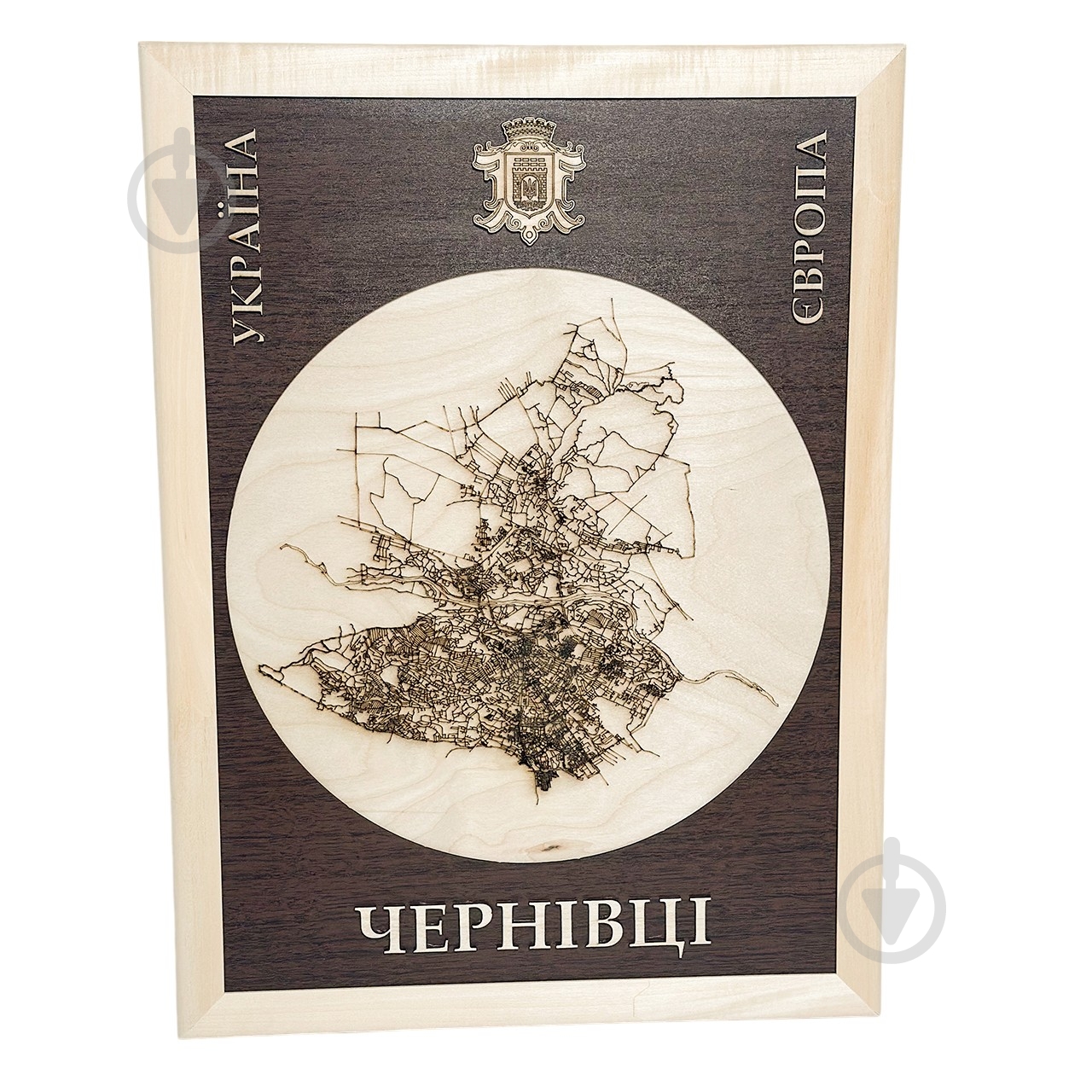 Карта Украины Черновцы 40x56 см - фото 1 Карта Украины Черновцы 40x56 см - фото 1