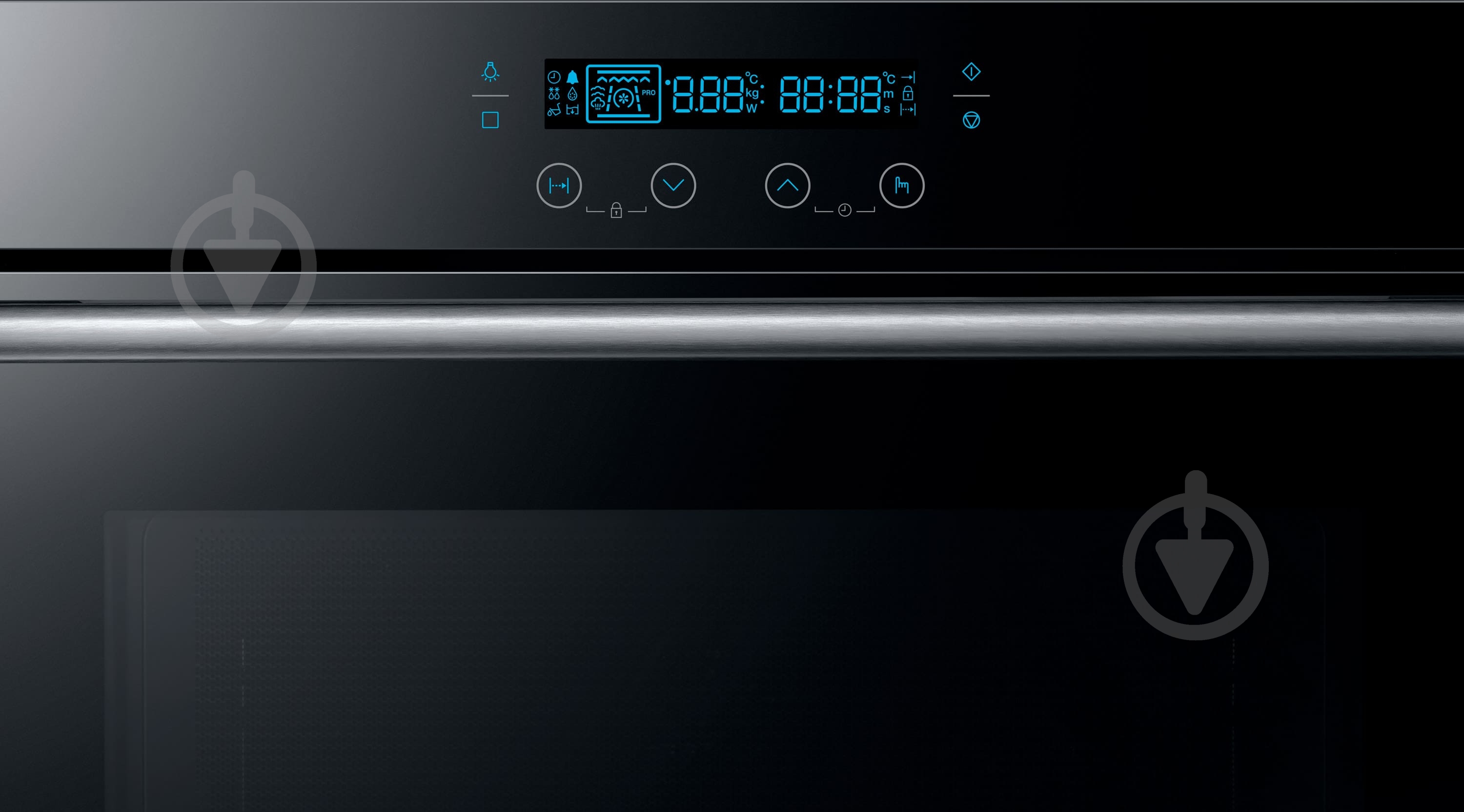 Духова шафа Samsung NQ50H5537KB/WT з функцією мікрохвиль - фото 8