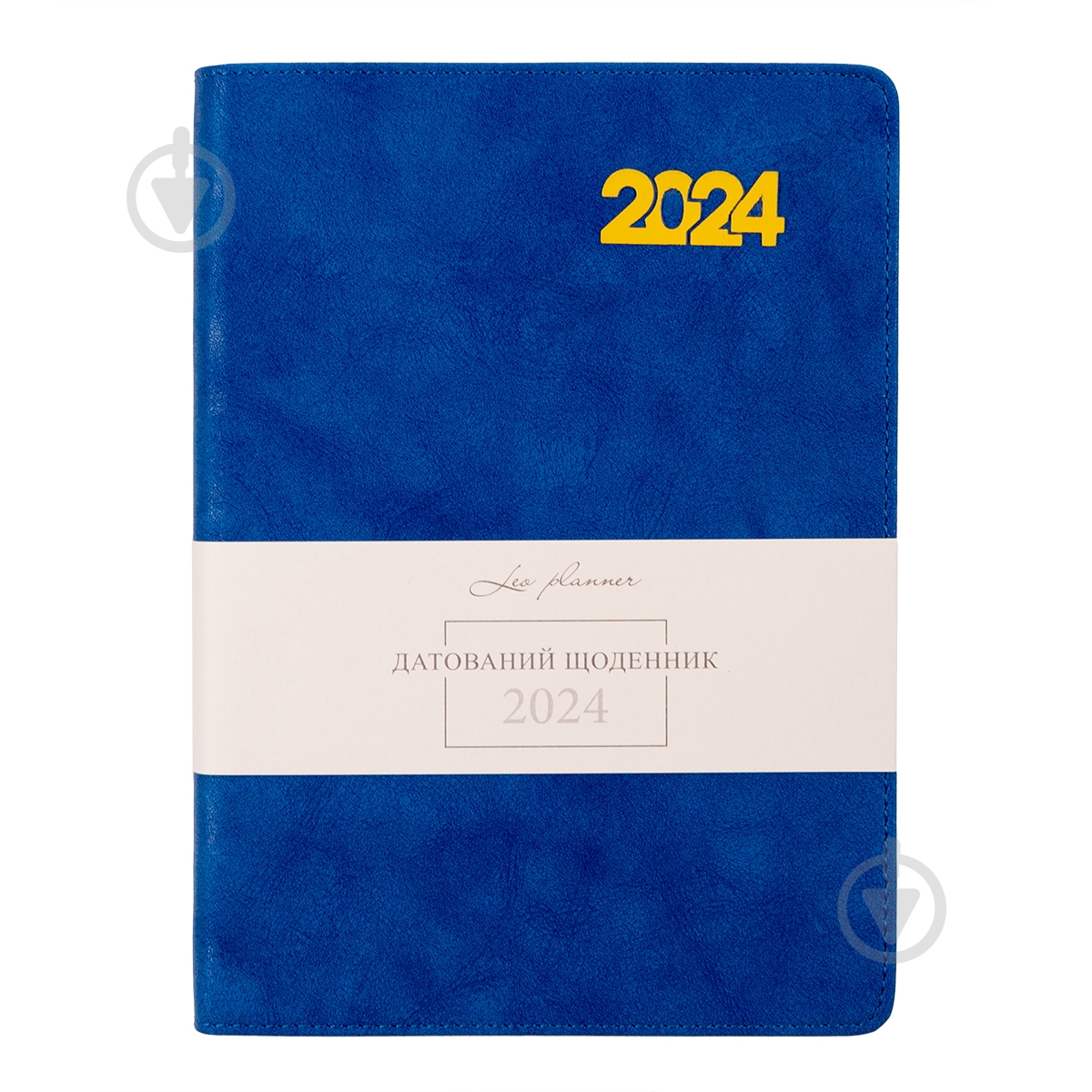 Дневник датированный Case синий 368 стр. Leo Planner Case A5 2024 - фото 1