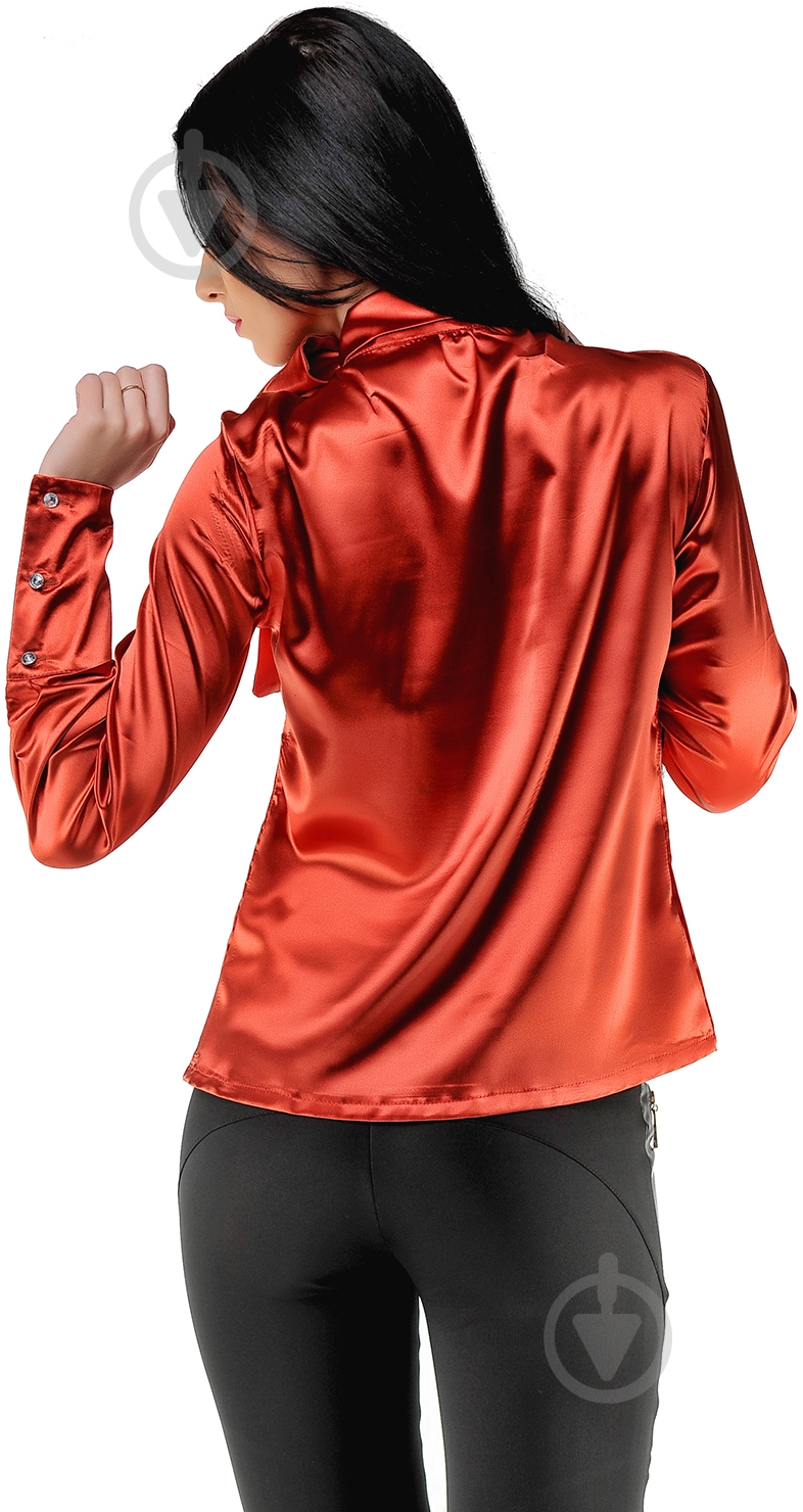 Блуза Azuri р. S рудий 5149-13 - фото 2 Блуза Azuri р. S рудий 5149-13 - фото 2