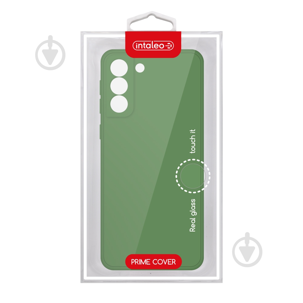 Чехол Intaleo SoftShell для Samsung Galaxy S21 Plus зеленый - фото 2