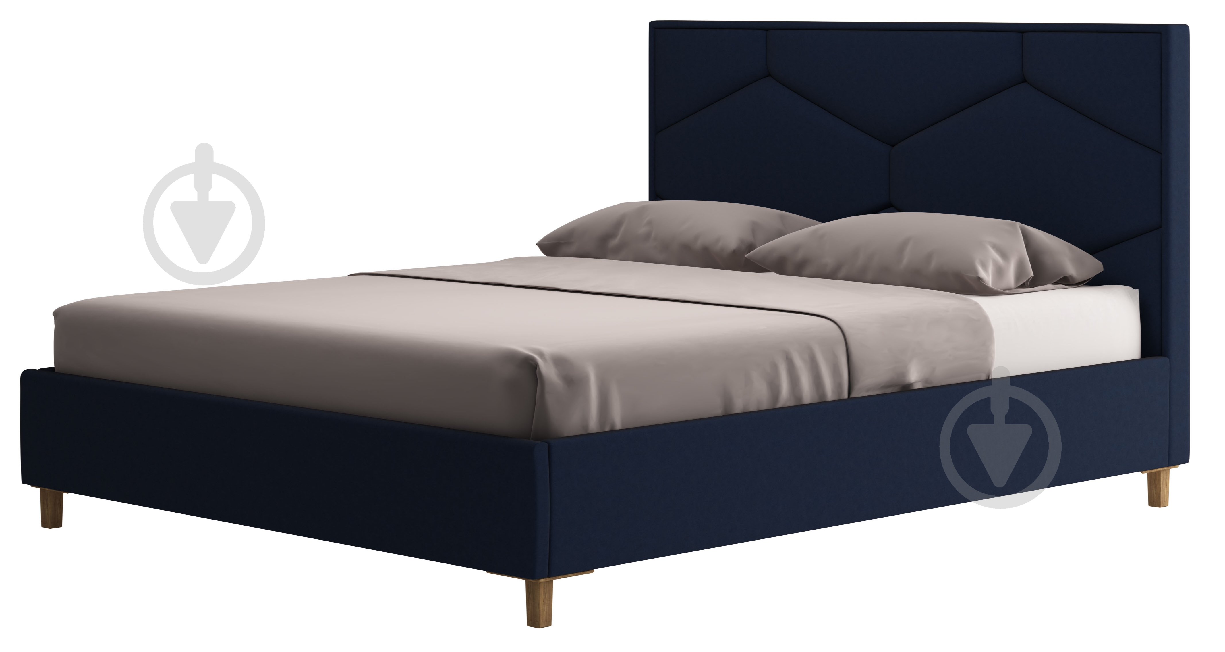Кровать Green Sofa СОТА Прайм Allure Navy 120x200 см - фото 1 Кровать Green Sofa СОТА Прайм Allure Navy 120x200 см - фото 1