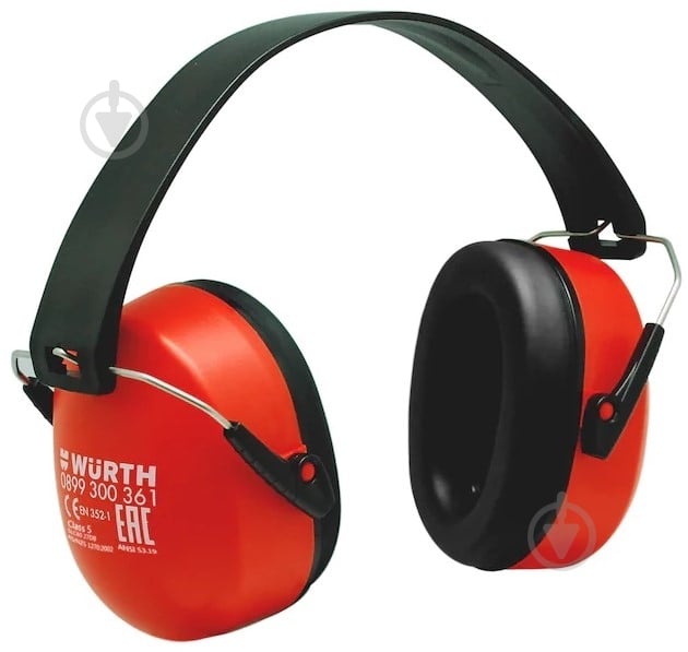 Наушники WURTH S3 RED 31.3 db 0899300361 - фото 1