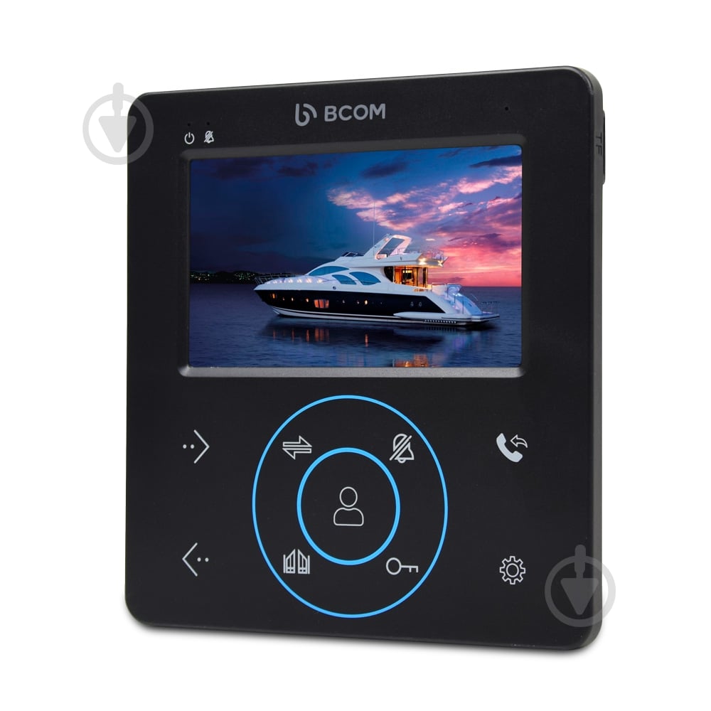 Комплект відеодомофона BCOM BD-480M Black Kit 240554 - фото 2