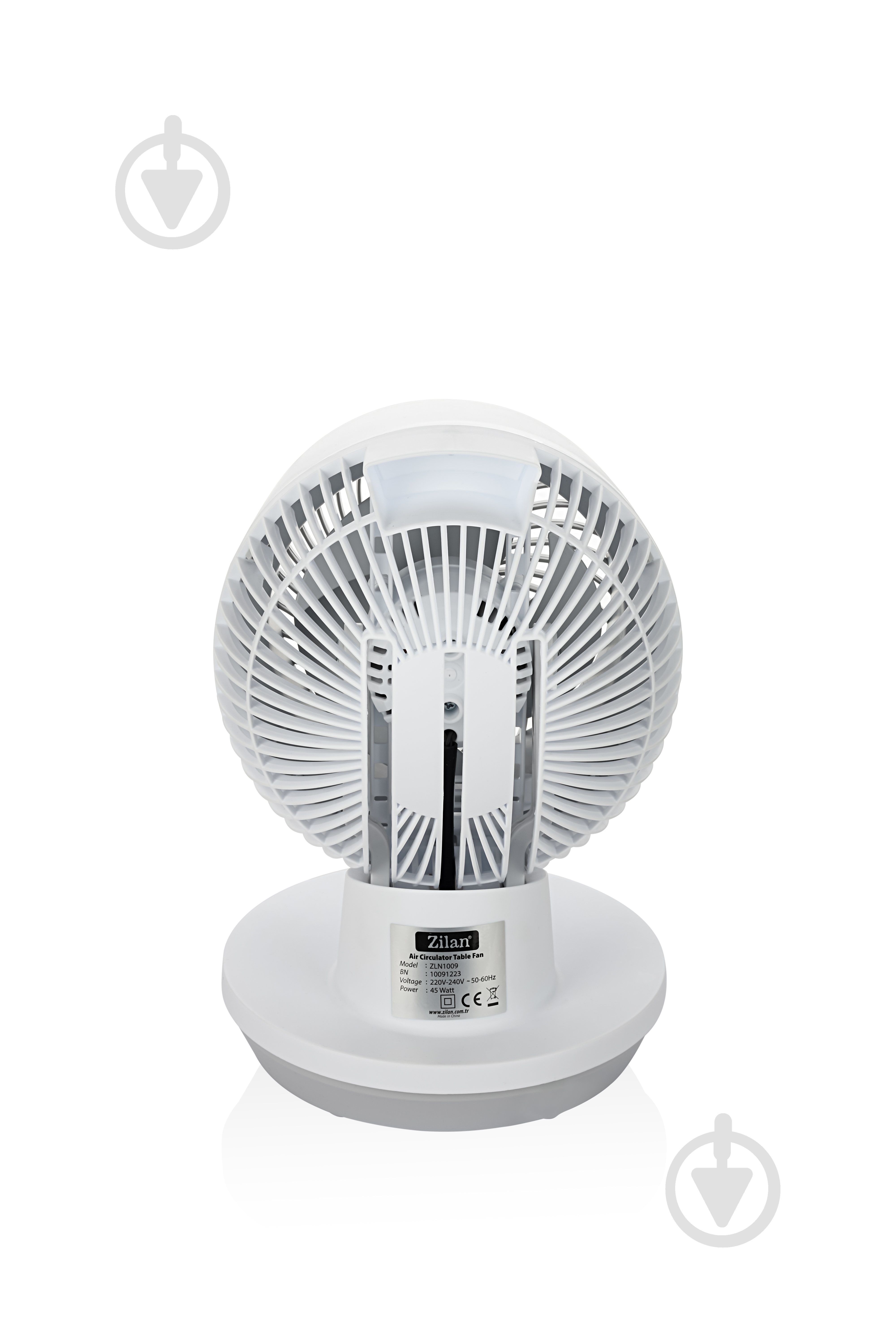Вентилятор Zilan ZLN1009 45W Grey - фото 5