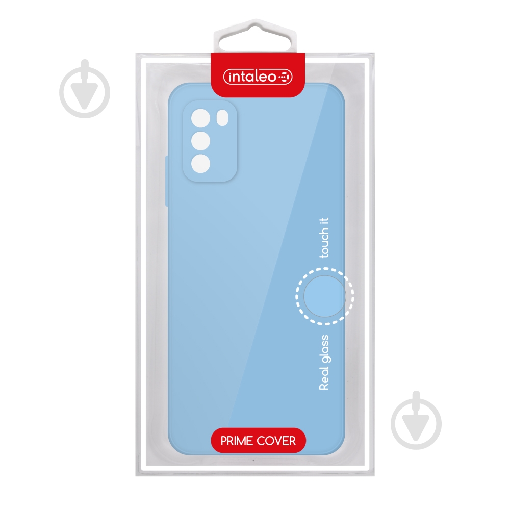 Чехол Intaleo SoftShell голубой для Xiaomi Poco M3 - фото 2