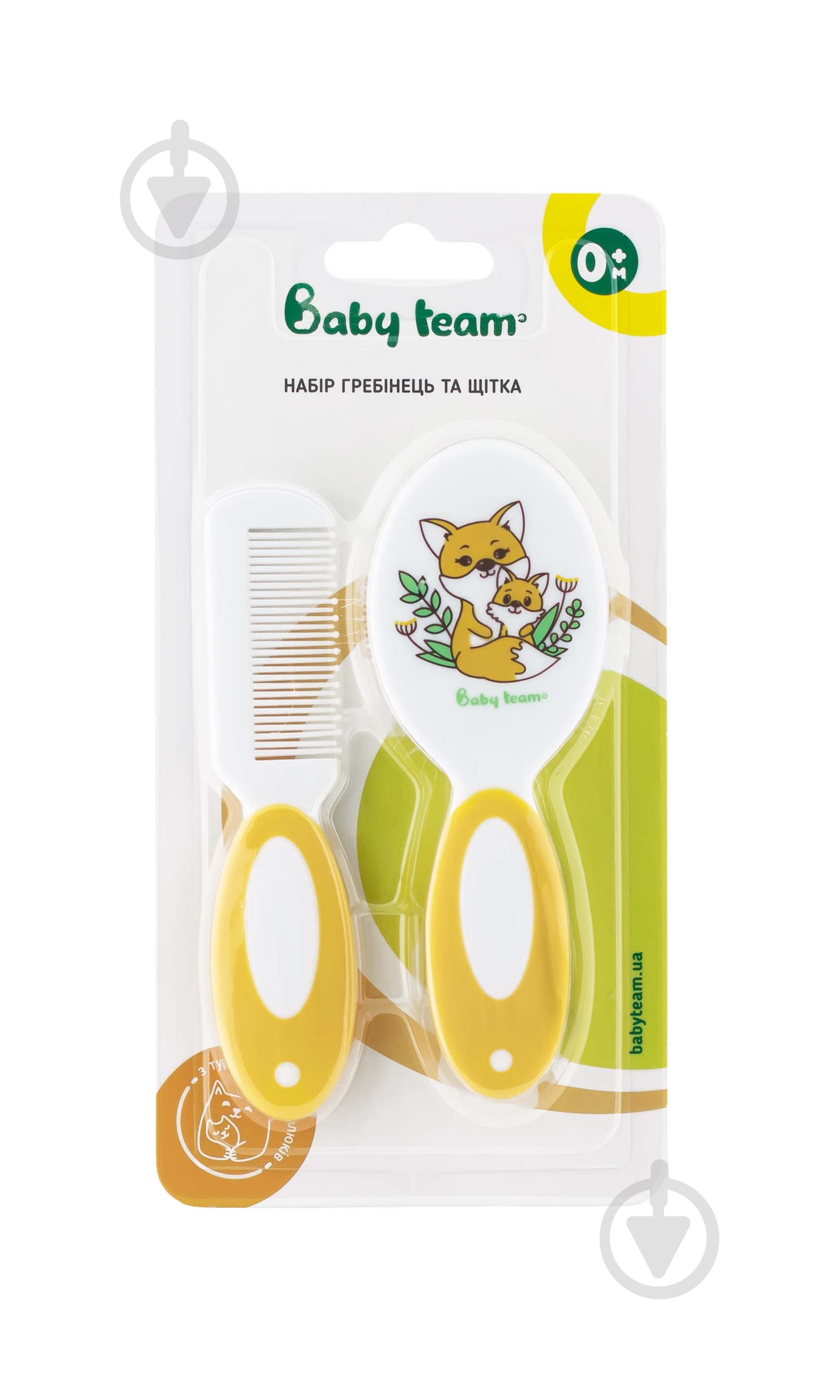 Щетка для волос Baby Team с гребешком 7106 NEW - фото 8
