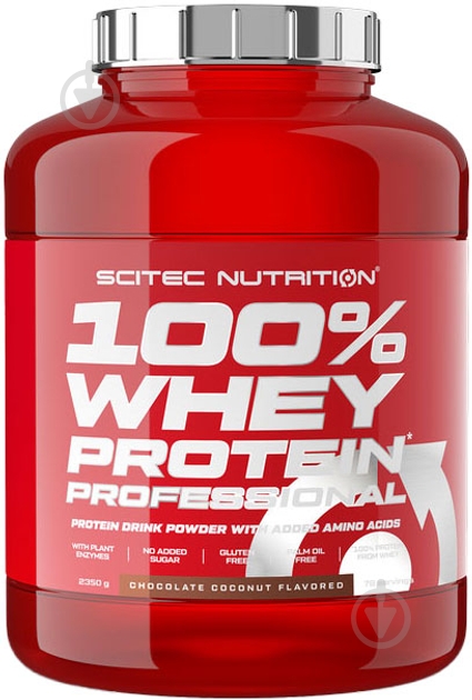 Протеин Scitec Nutrition 100% Whey Protein 2350 г - фото 1