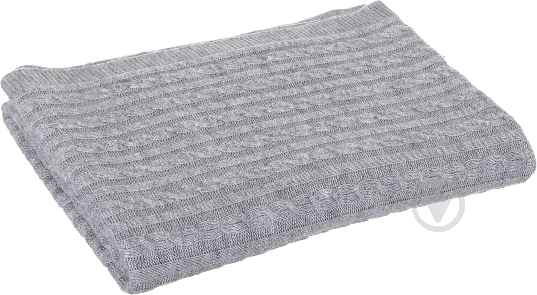 Плед Soft 140x180 см серый - фото 2