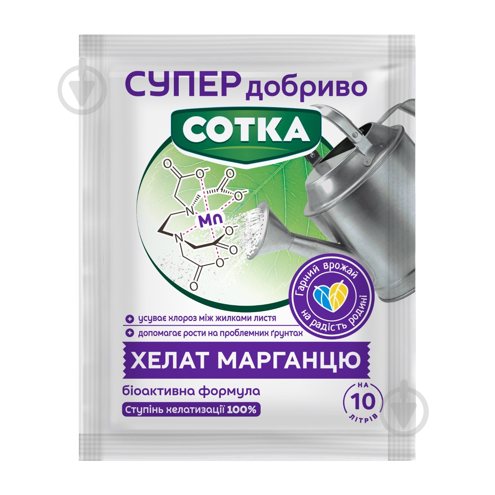 Удобрение Сімейний сад Хелат марганца 10 г - фото 1