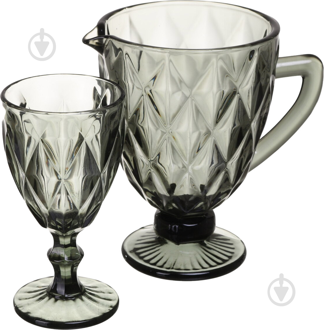 Набір S&T Грані 7 предметів графіт 9052 - фото 1