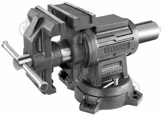 Тиски TOTAL® THTMF6156 125 мм - фото 1 Тиски TOTAL® THTMF6156 125 мм - фото 1