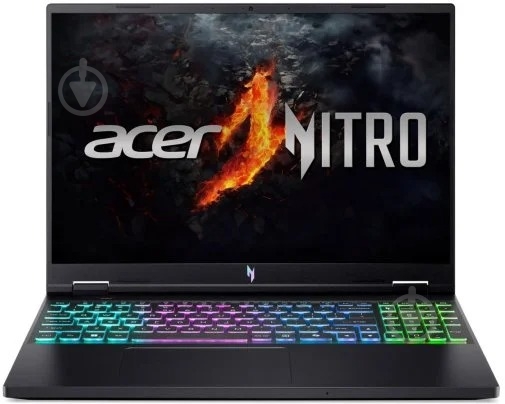 Ноутбук Acer Nitro 16 AN16-73-79V6 16" (NH.QSNEU.004) obsidian black - фото 1 Ноутбук Acer Nitro 16 AN16-73-79V6 16" (NH.QSNEU.004) obsidian black - фото 1