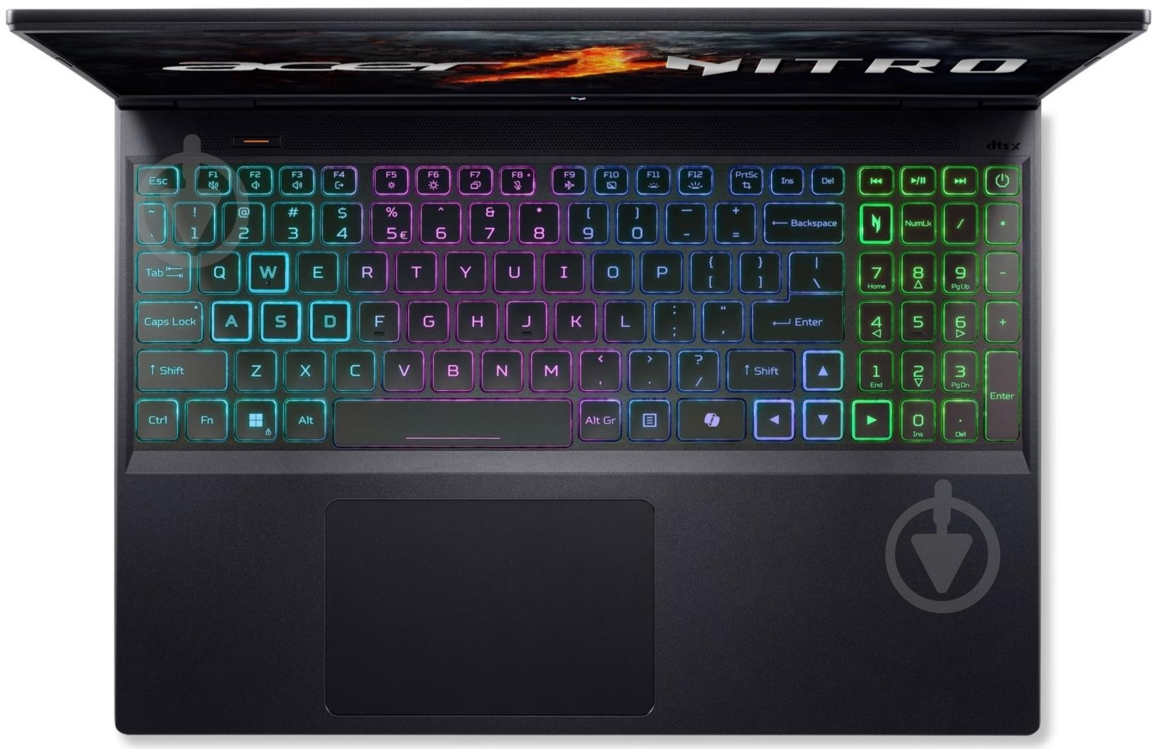 Ноутбук Acer Nitro 16 AN16-73-79V6 16" (NH.QSNEU.004) obsidian black - фото 4 Ноутбук Acer Nitro 16 AN16-73-79V6 16" (NH.QSNEU.004) obsidian black - фото 4