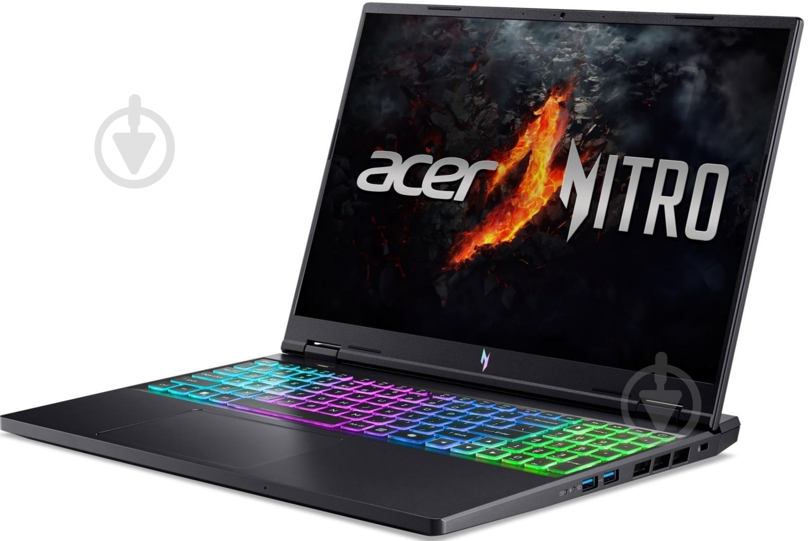 Ноутбук Acer Nitro 16 AN16-73-79V6 16" (NH.QSNEU.004) obsidian black - фото 3 Ноутбук Acer Nitro 16 AN16-73-79V6 16" (NH.QSNEU.004) obsidian black - фото 3