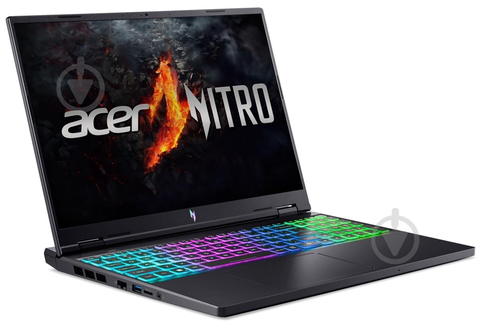 Ноутбук Acer Nitro 16 AN16-73-79V6 16" (NH.QSNEU.004) obsidian black - фото 2 Ноутбук Acer Nitro 16 AN16-73-79V6 16" (NH.QSNEU.004) obsidian black - фото 2