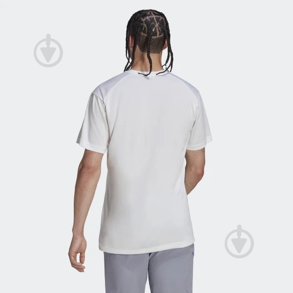 Футболка Adidas MT TEE HM4047 р.S белый - фото 3