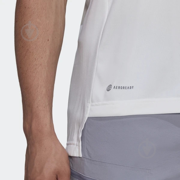 Футболка Adidas MT TEE HM4047 р.S белый - фото 5