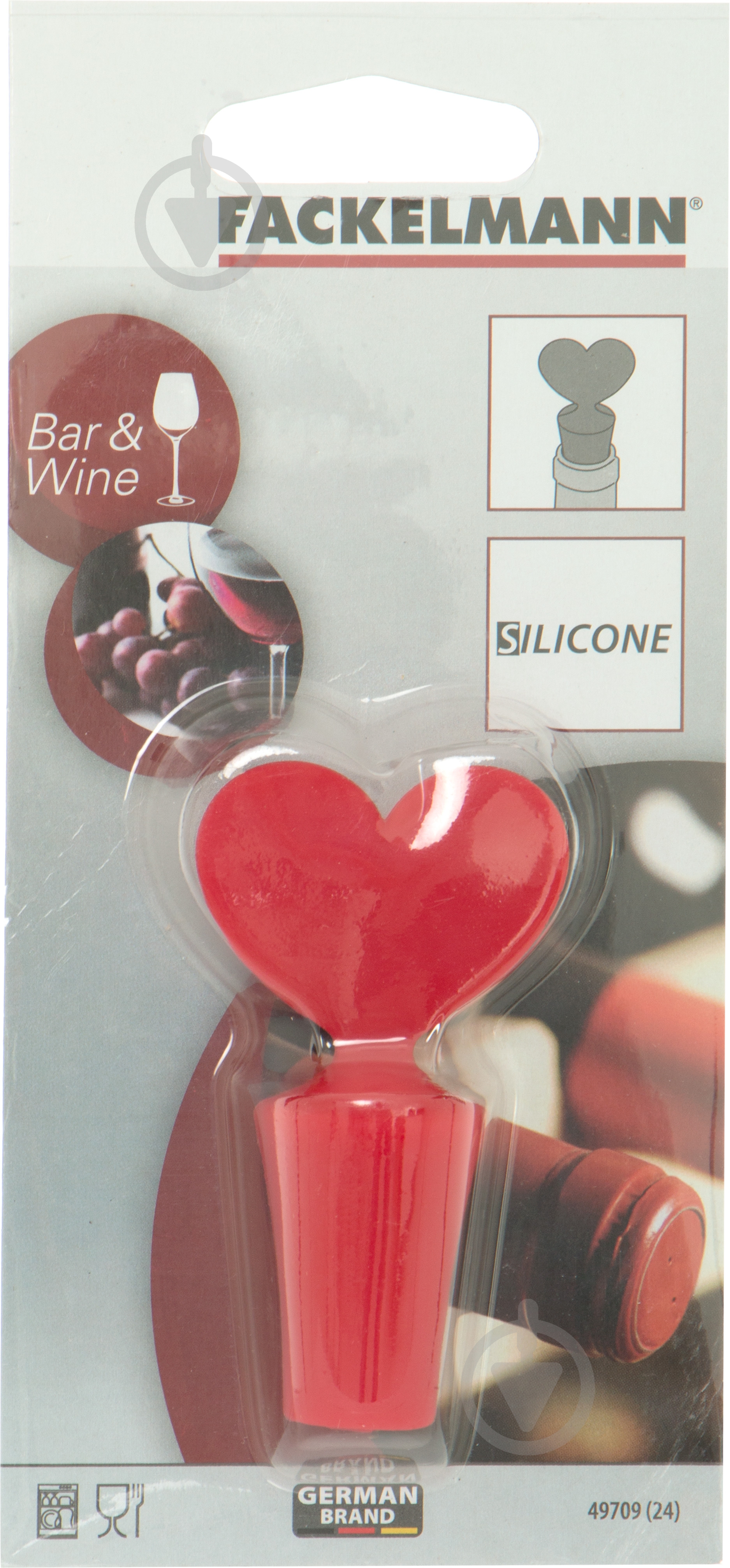 Пробка для бутылок Fackelmann 2,5x7,2 см 49709 - фото 3