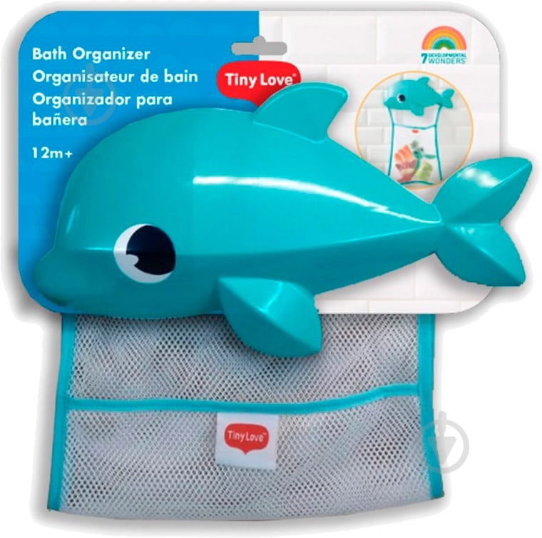 Сумка для ванной комнаты Tiny Love Дельфін - фото 1 Сумка для ванной комнаты Tiny Love Дельфін - фото 1