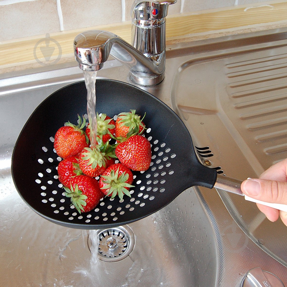 Дуршлаг Fackelmann Arcadalina 18 см 49262 - фото 2