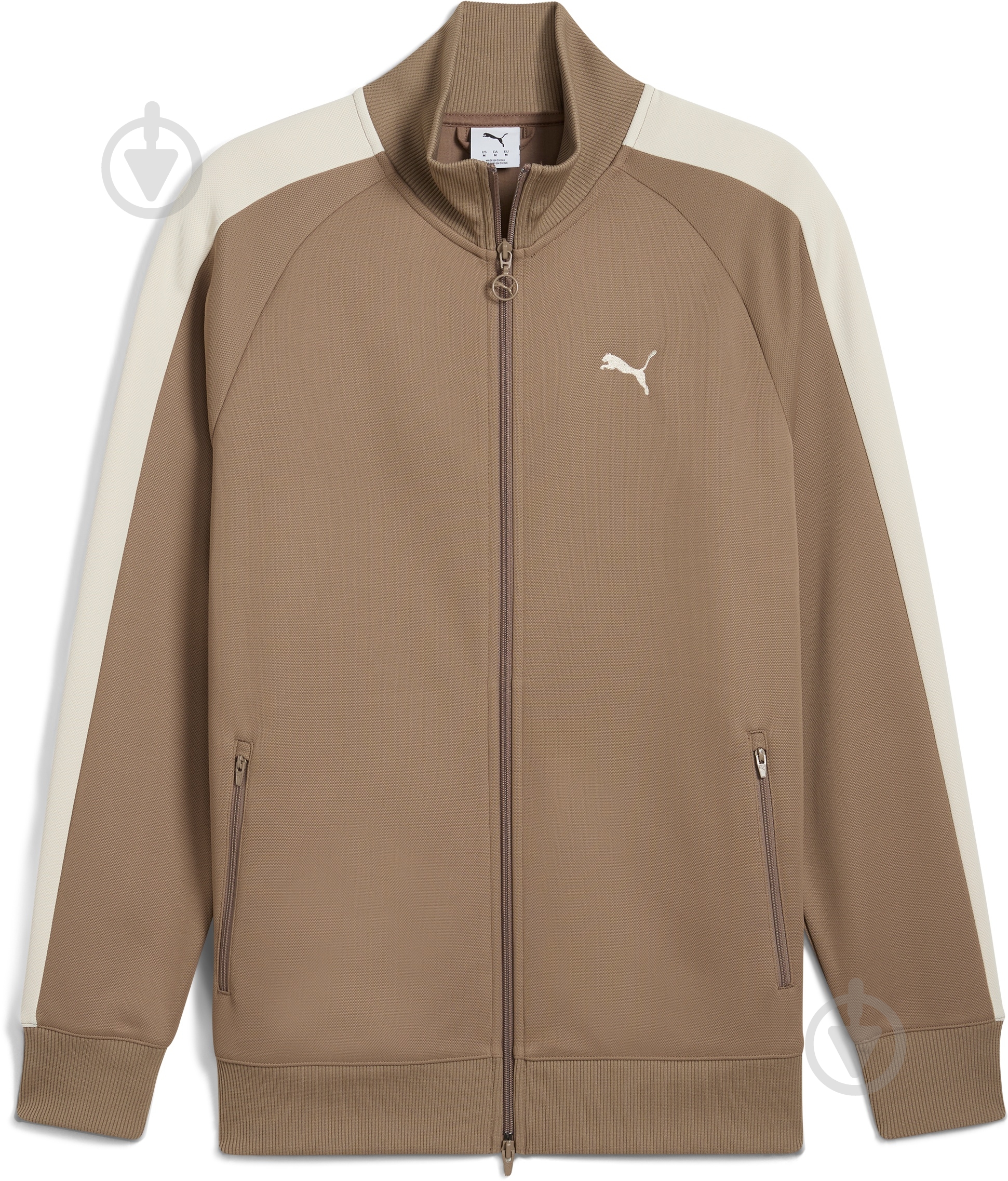 Джемпер Puma T7 ALWAYS ON Track Jacket DK 62958793 р.XL коричневий - фото 1 Джемпер Puma T7 ALWAYS ON Track Jacket DK 62958793 р.XL коричневий - фото 1