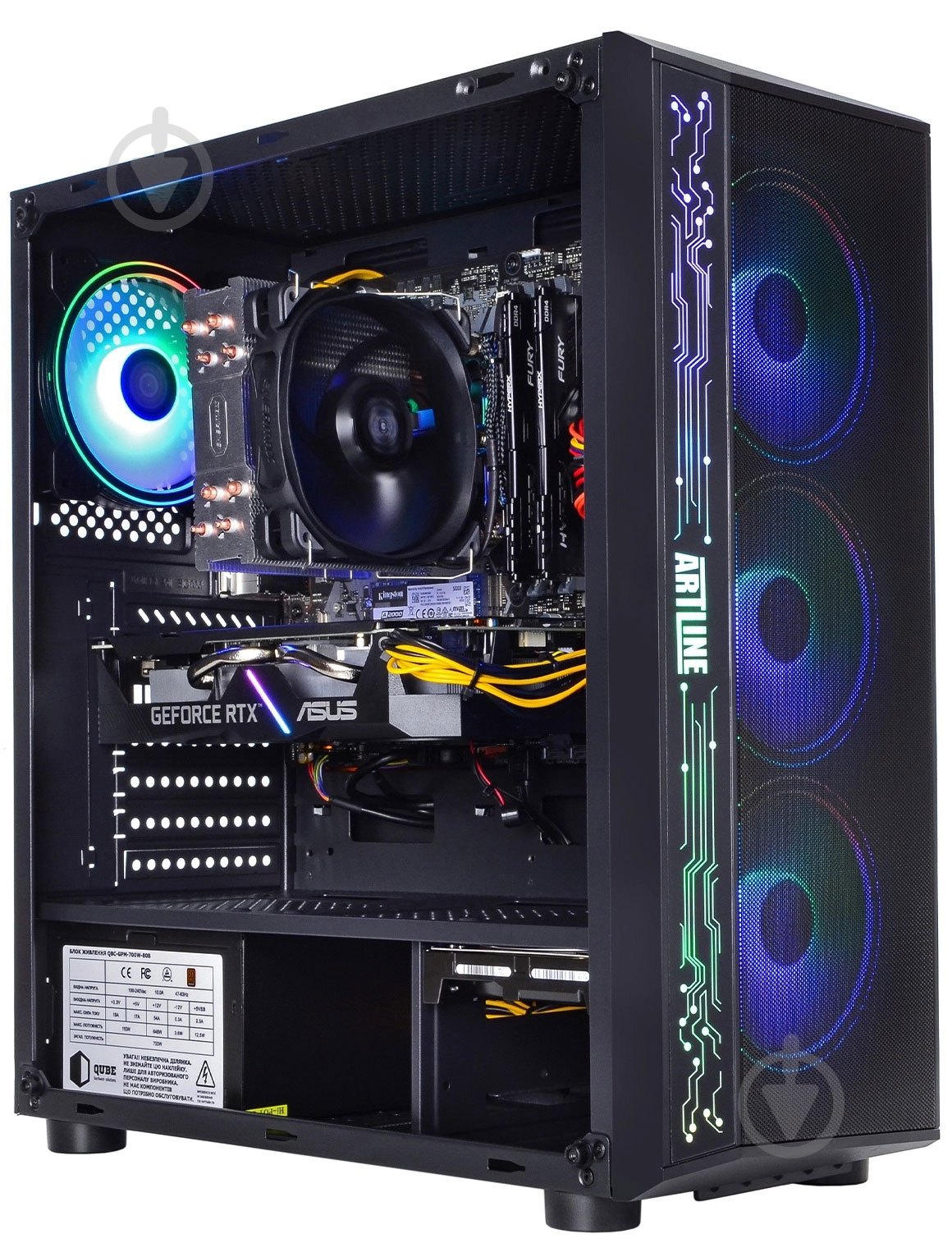 Компьютер Artline Gaming X57 (X57v45Win) black - фото 7