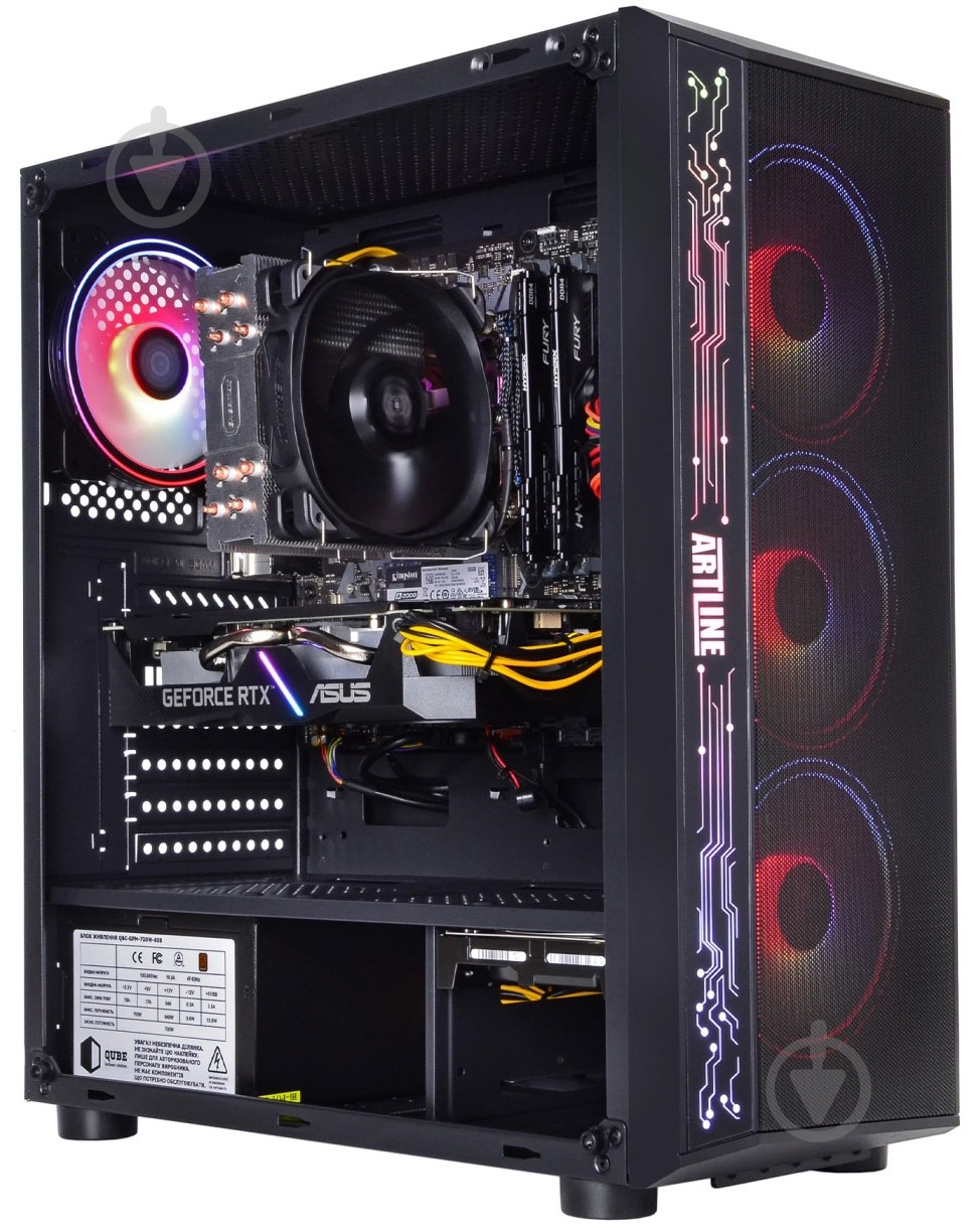 Компьютер Artline Gaming X57 (X57v45Win) black - фото 3