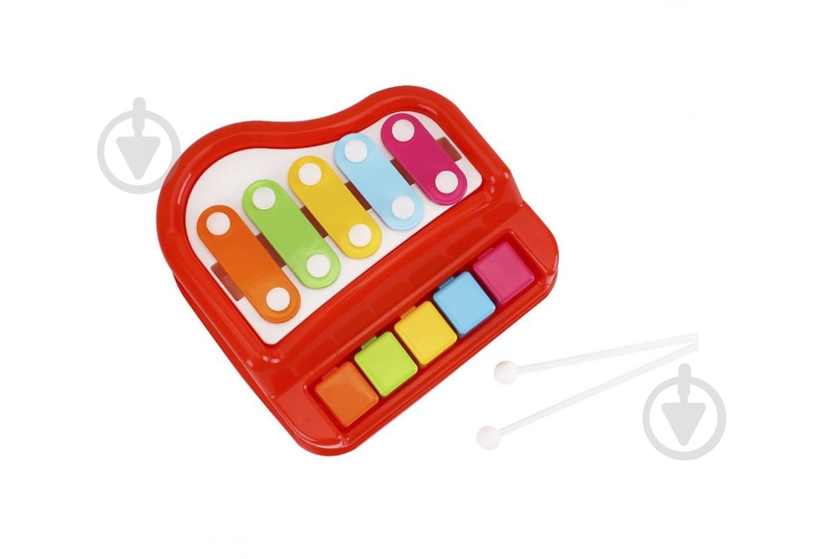 Іграшка ТехноК Ксилофон-фортепіано 8201 - фото 4