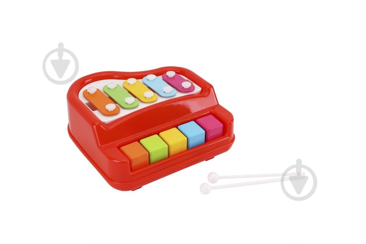 Іграшка ТехноК Ксилофон-фортепіано 8201 - фото 1