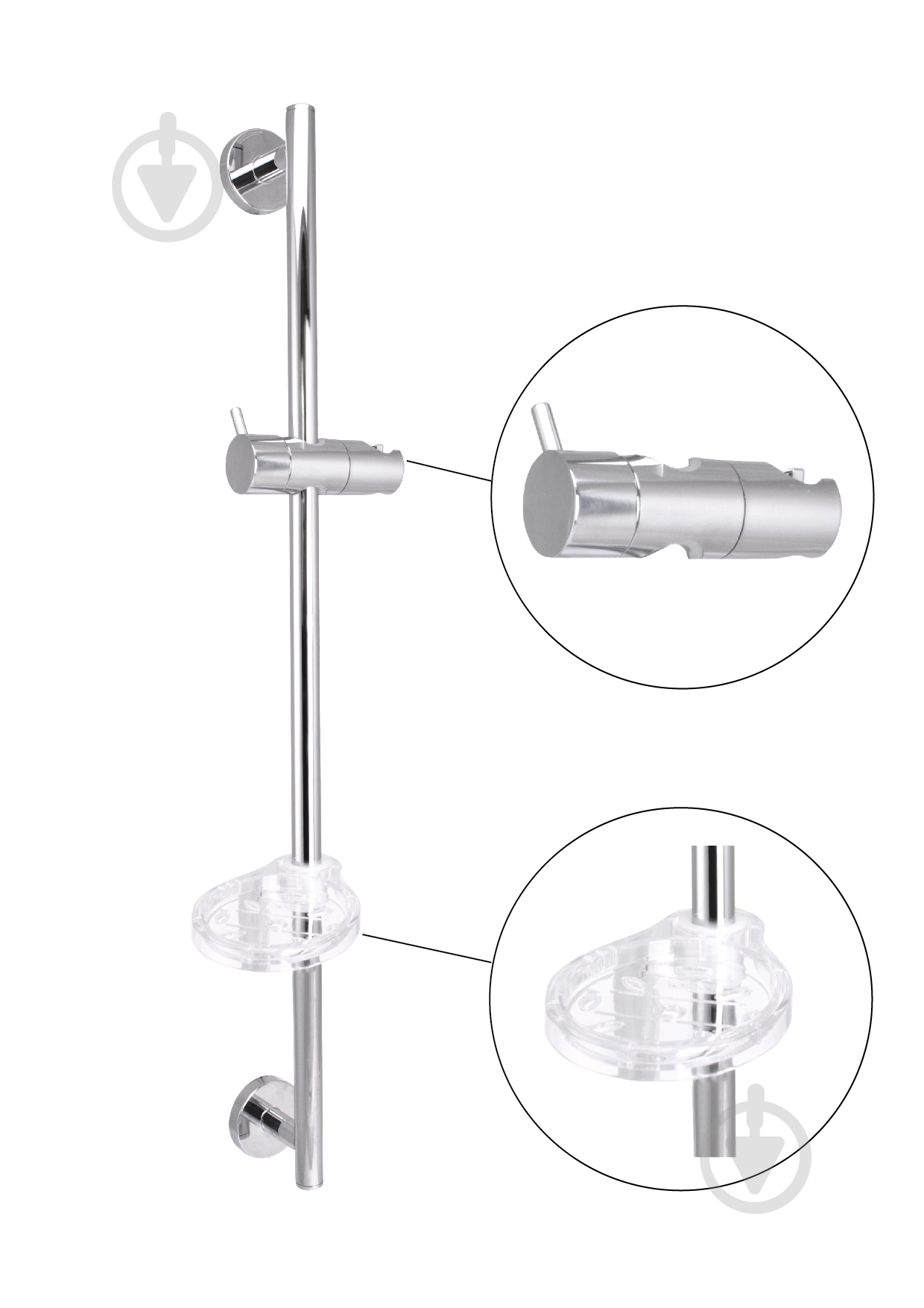 Душевая стойка Rubineta Lago - фото 1