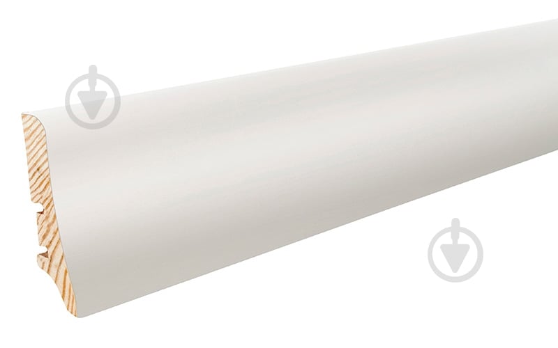 Плинтус Barlinek белый 20х58х2200 мм - фото 1