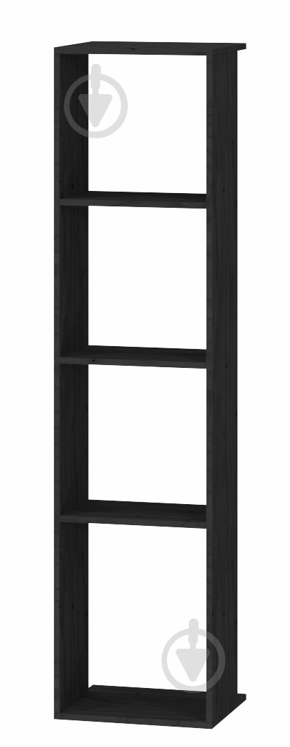 Шкафчик подвесной ЮВЕНТА Manhattan черный - фото 1