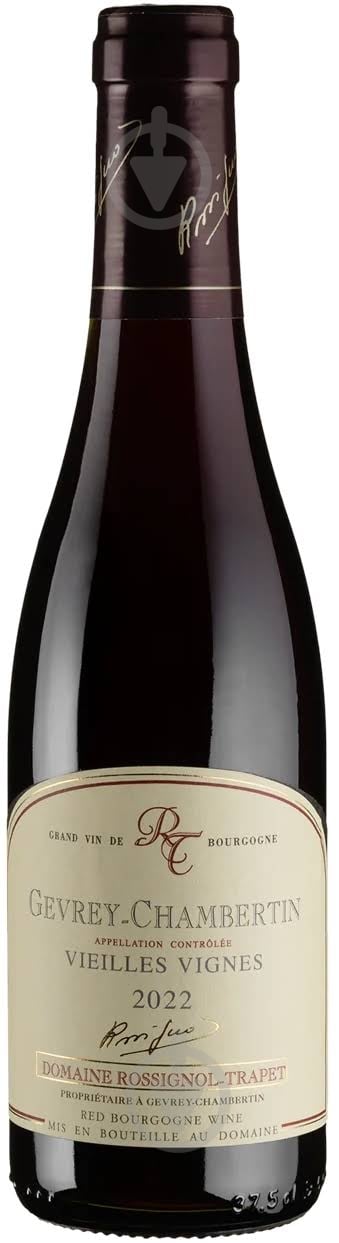 Вино Domaine Rossignol Trapet Gevrey-Chambertin Vieilles Vignes 2022 0,375 л - фото 1 Вино Domaine Rossignol Trapet Gevrey-Chambertin Vieilles Vignes 2022 0,375 л - фото 1