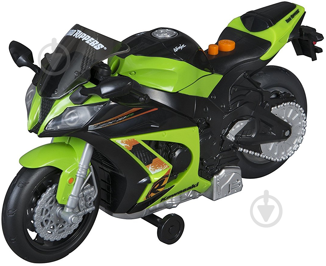 ᐉ Мотоцикл Toy State Kawasaki Ninja ZX-10R 25 см 33411 • Купить в