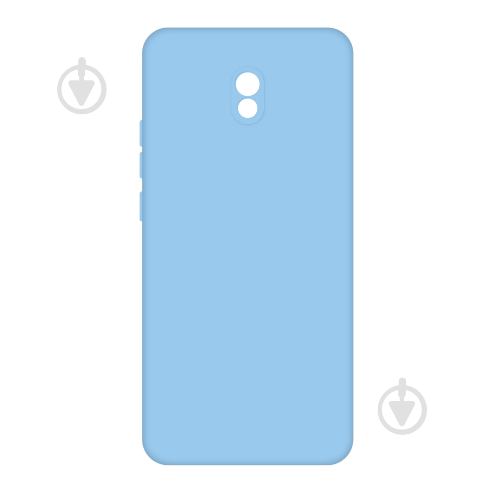 Чехол Intaleo SoftShell голубой для Xiaomi Redmi 8A - фото 1 Чехол Intaleo SoftShell голубой для Xiaomi Redmi 8A - фото 1